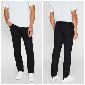 Club Monaco Super Slim Fit Black Stretch Denim Jean